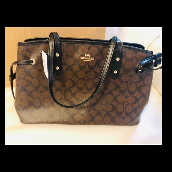 NWT Coach Carryall Bag Authentic - Picture 2 of 8